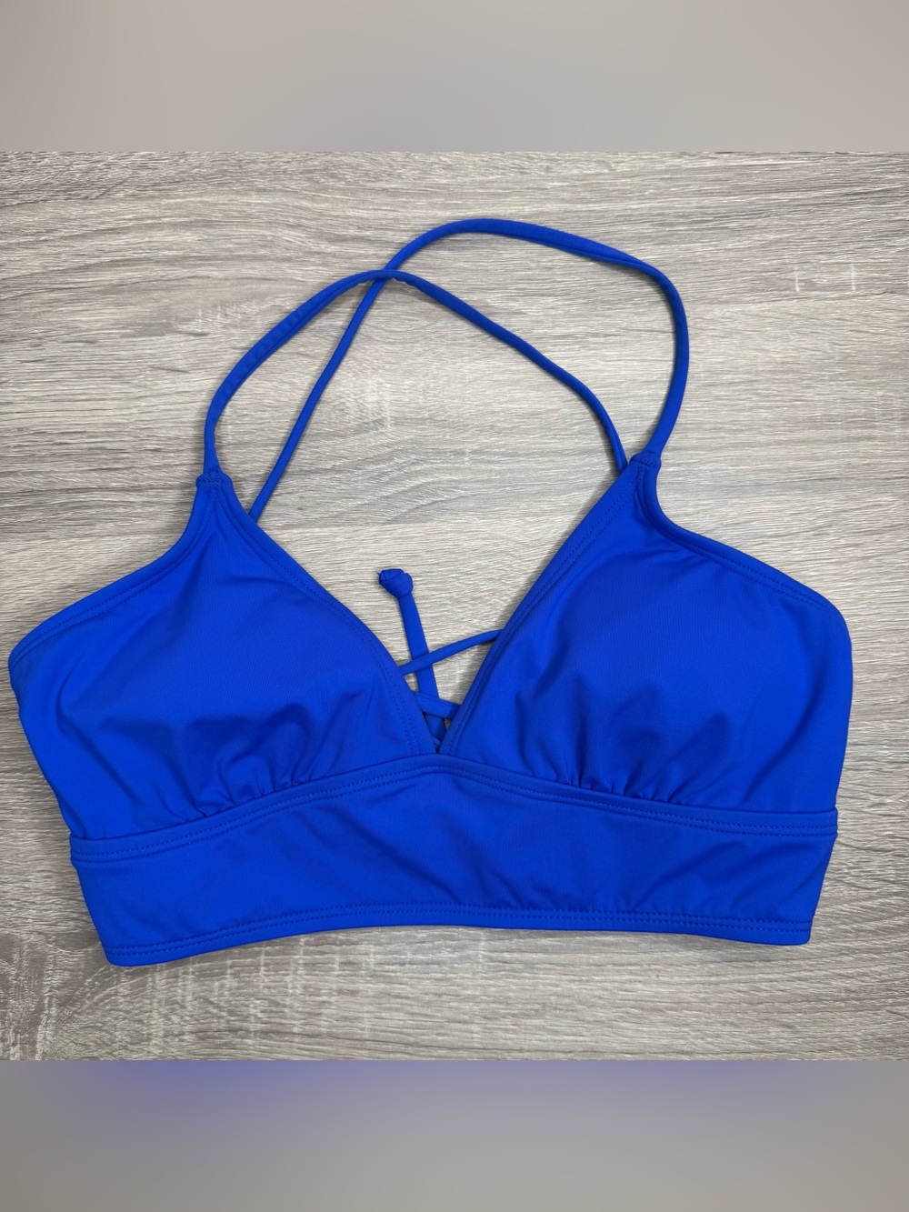 Athleta Royal Blue Strappy Bikini Set Size XS/S - Picture 2 of 9
